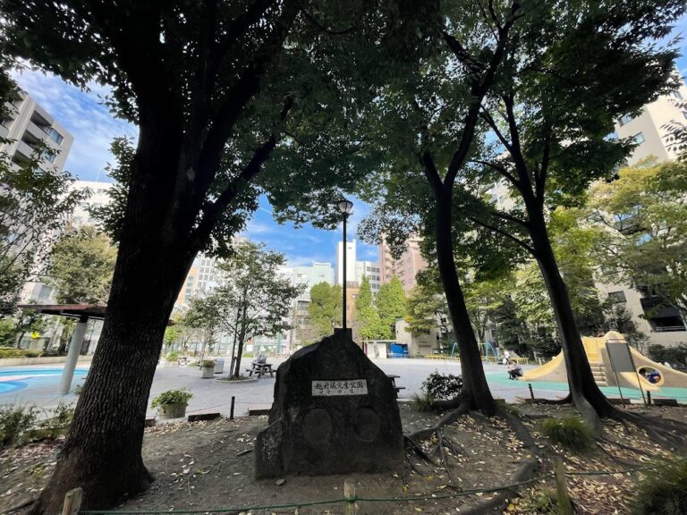 首都圏の中の北陸ゆかりの地「越前堀跡と越前福井藩松平家の江戸中屋敷」(東京都中央区新川1、2丁目地域) 南越書屋